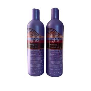(2) Shimmer Lights by Clairol Shampoo Brunette & Red 16 oz